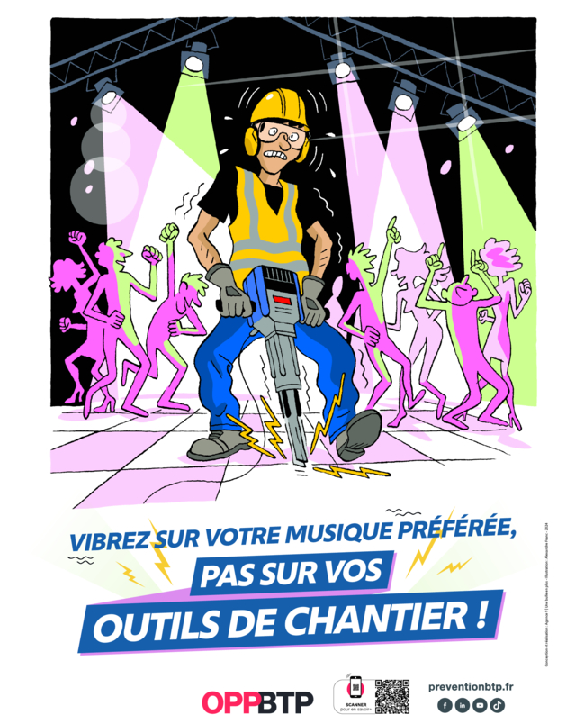 TMS : Vibrez sur votre musique préférée, pas sur vos outils de chantier