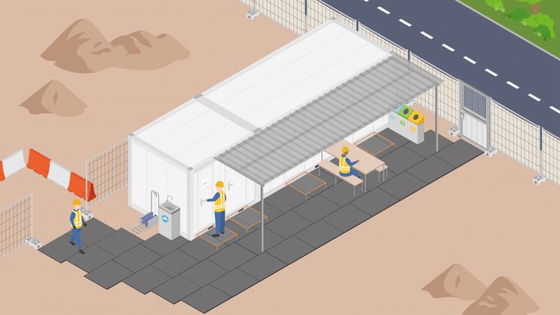 Bien choisir une base vie et/ou une installation d'hygiène pour son chantier
