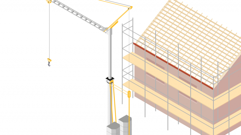 Approvisionner les chantiers avec une grue à montage rapide (GMR)