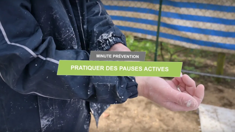 Je pratique des pauses actives
