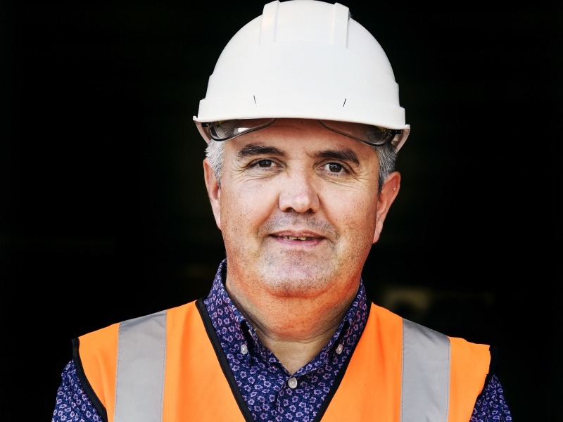 Arnaud Tremolet, responsable du parc matériel