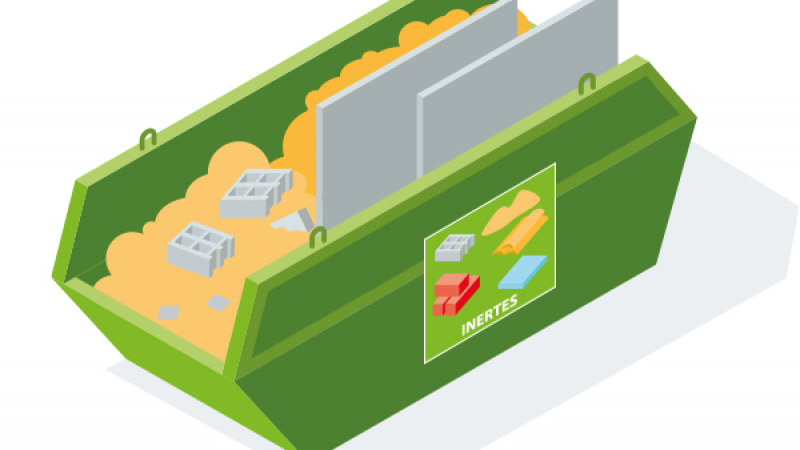 Gérer les déchets inertes des chantiers