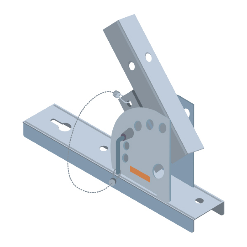 Fixation garde-corps charpente bois 5