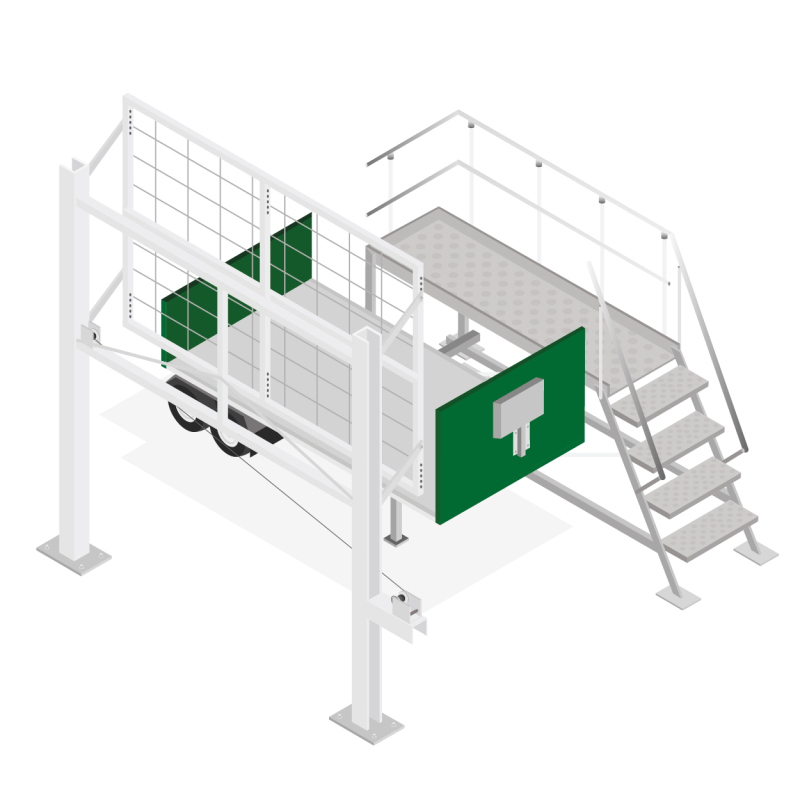 Sécuriser les opérations de chargement et de déchargement des plateaux de semi-remorques avec un quai aménagé