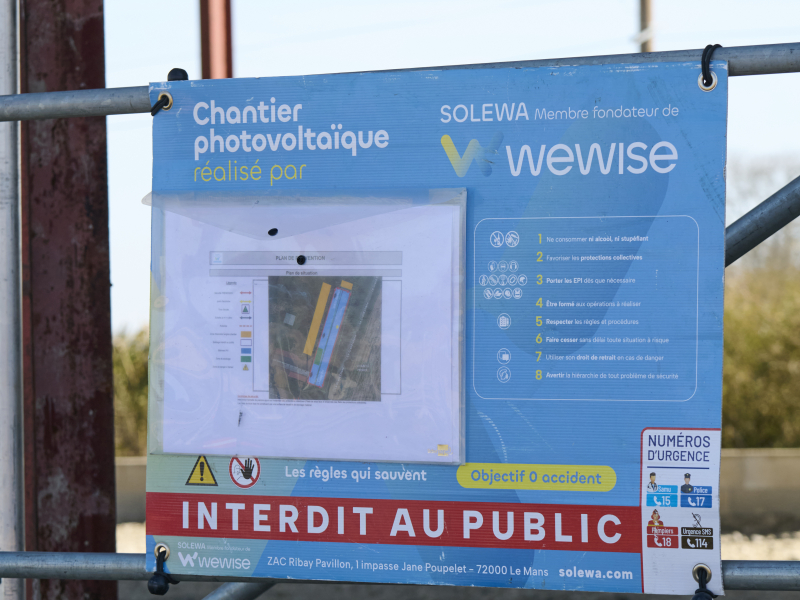 La sécurité pour tous chez Solewa, du sol… à la toiture solaire