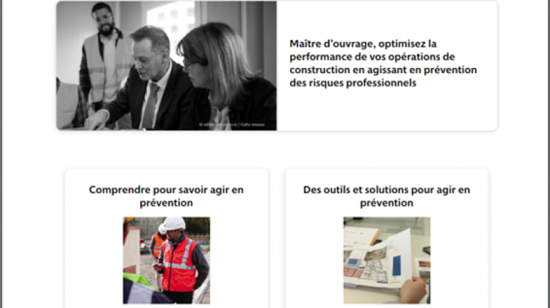 Le site internet dédié à la maîtrise d’ouvrage et d’œuvre de l’OPPBTP fait peau neuve 