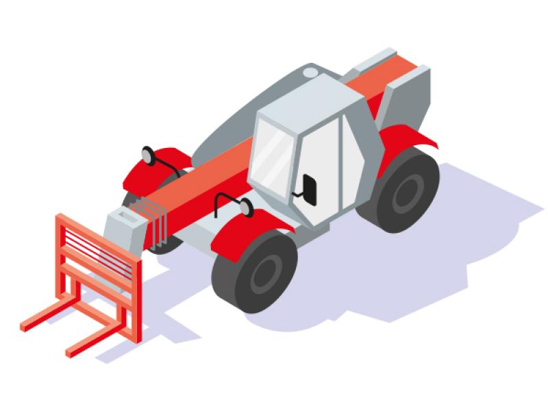 Utiliser en toute sécurité un chariot élévateur tout terrain à portée variable non rotatif : le chariot télescopique