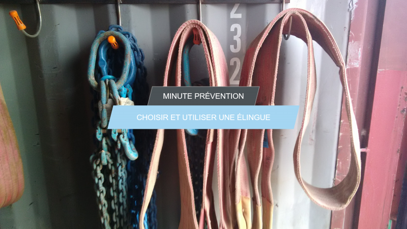 Je débute avec une élingue