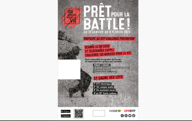 100 minutes pour la vie : cap sur l’édition 2026 !