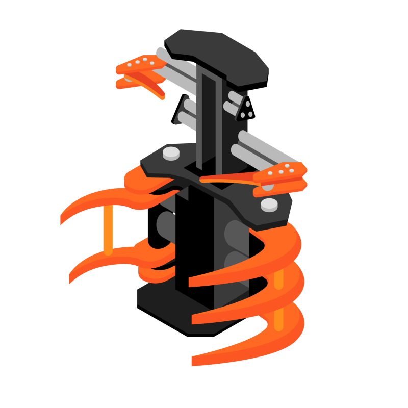 Déboiser en sécurité grâce à la cisaille hydraulique