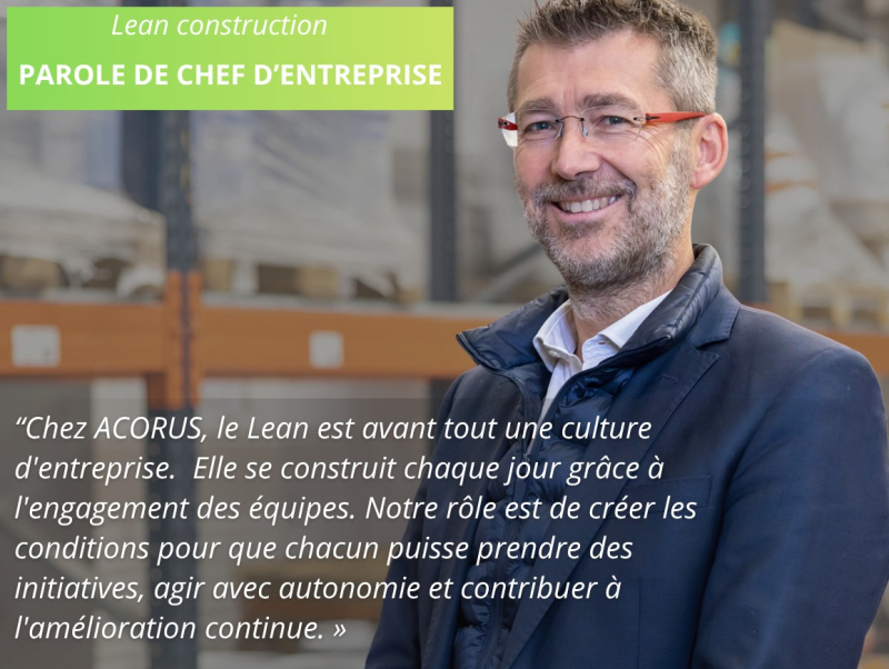Acorus : quand culture Lean, performance et prévention parlent le même langage