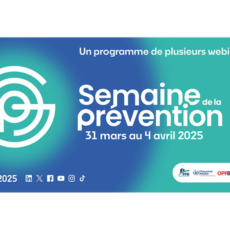 Semaine de la Prévention 2025 : top départ le 31 mars !