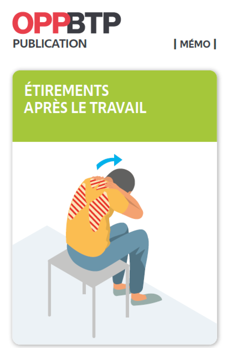 9 exercices d’étirements après le travail pour les compagnons du BTP