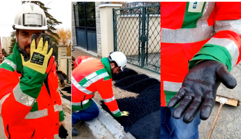 Essais des gants proposés dans le cadre du programme d