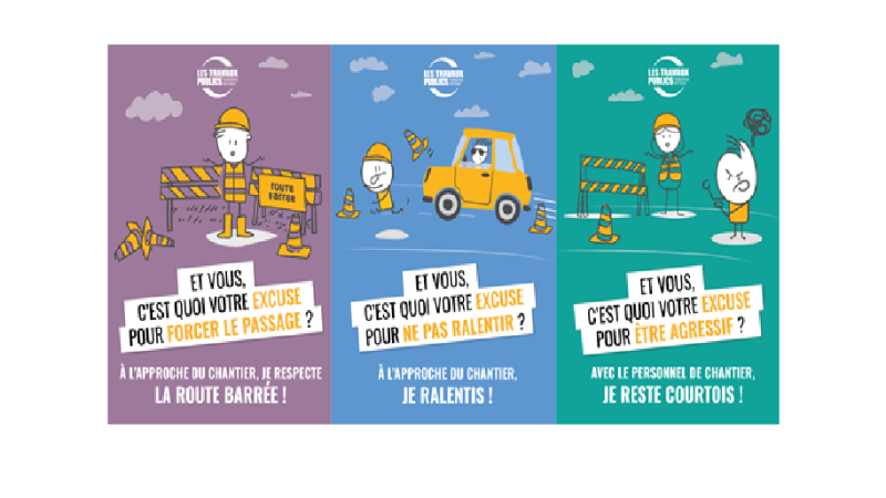 Trois affiches pour lutter contre les incivilités