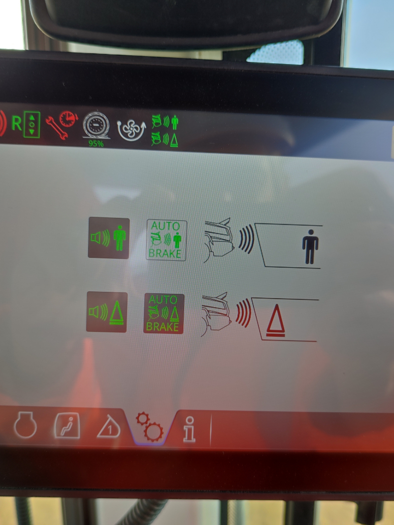 HEP Ecran chargeuse Liebherr avec assistance au freinage