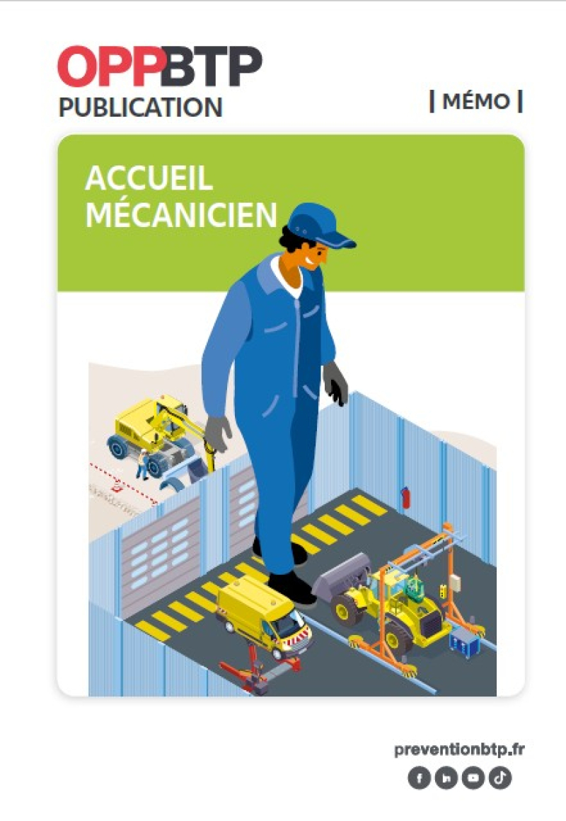 Accueillir un mécanicien d'engins