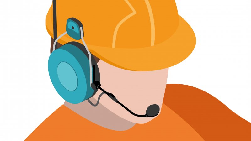 Bruit sur les chantiers : améliorer la communication entre salariés grâce à une protection auditive avec radio intégrée
