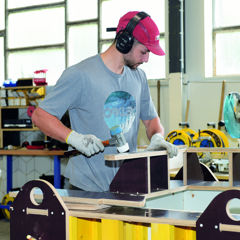 Peduzzi vise la qualité industrielle de ses chantiers