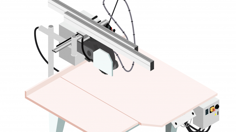 Utiliser une scie radiale à commande manuelle en toute sécurité
