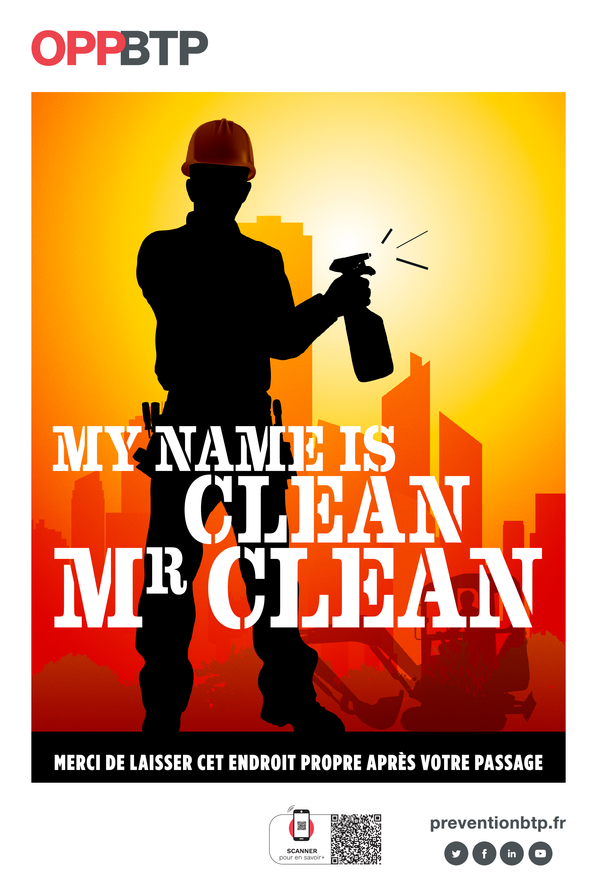 My name is clean, Mr Clean