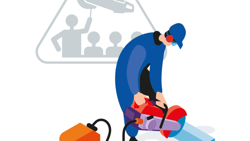 Mettre en place un permis interne d’utilisation des découpeuses à disque