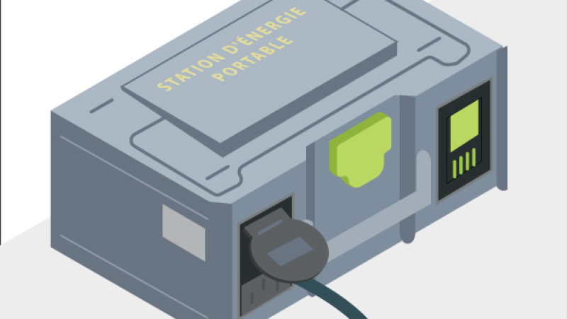 Alimenter son matériel électrique de chantier avec une station d'énergie mobile plutôt qu'avec un groupe électrogène