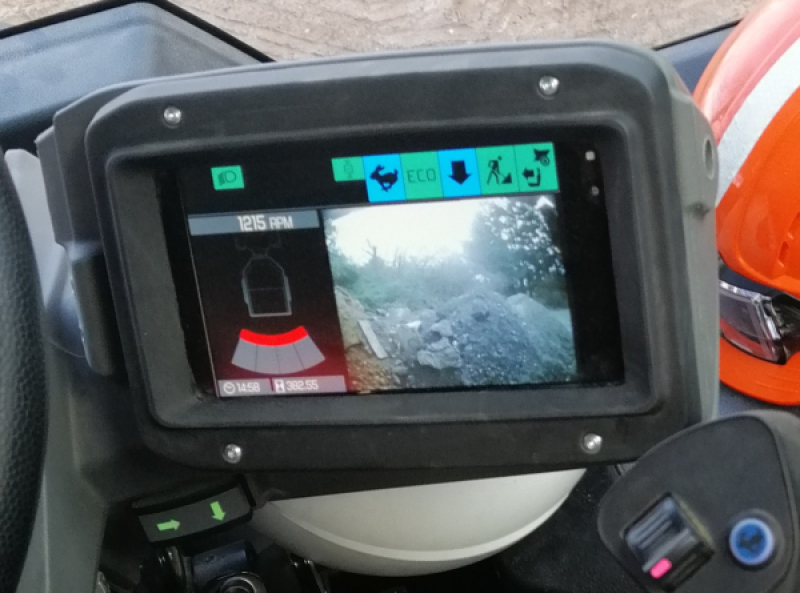 Système ACTIVE SENSE CONTROL sur Dumper