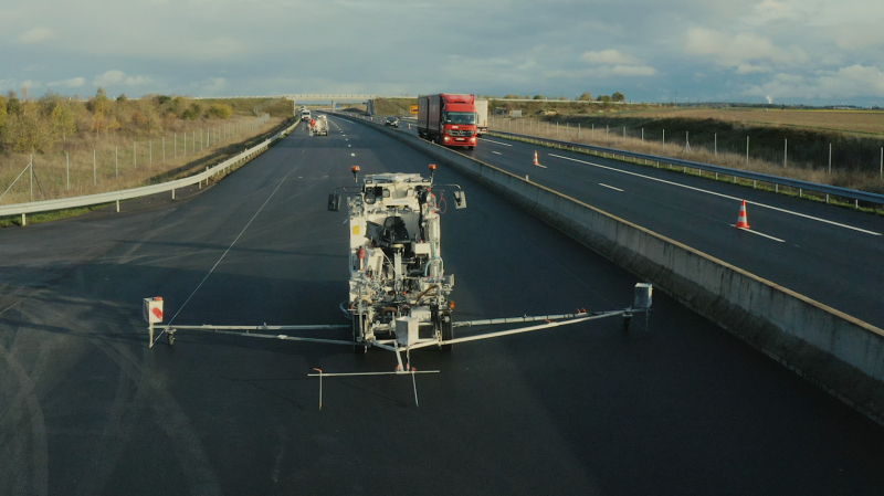 Eurovia lance un véhicule autonome de marquage