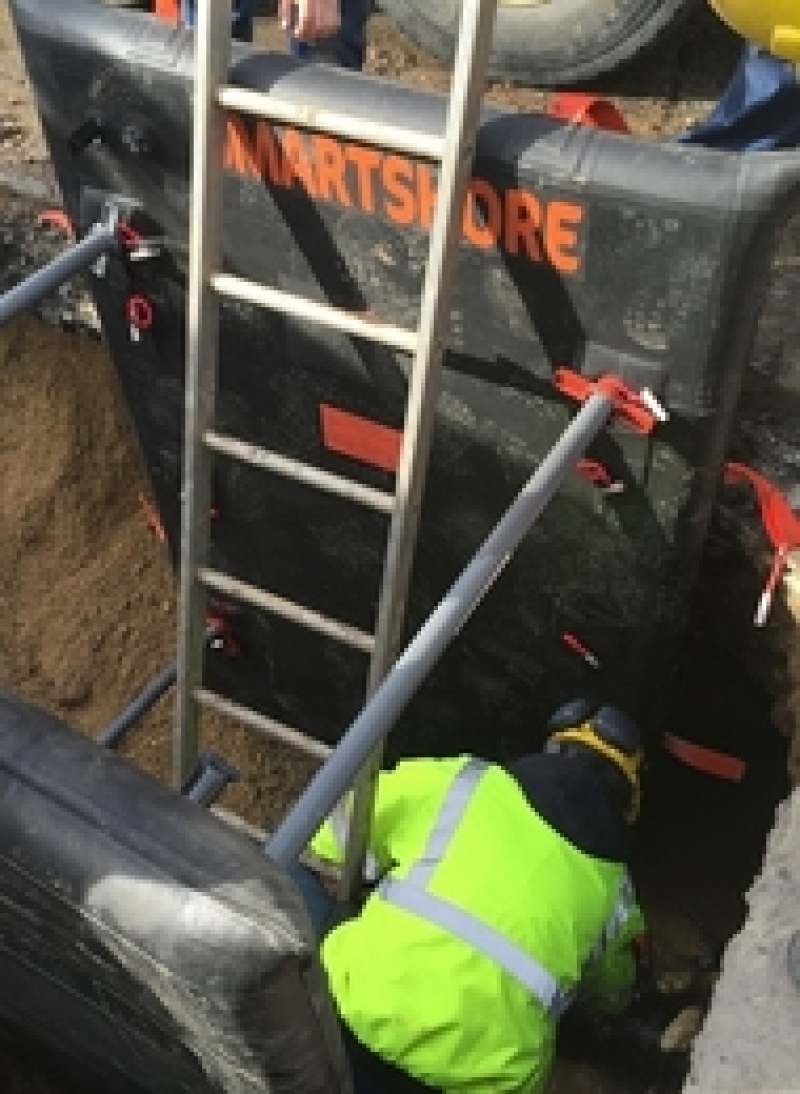 S480 - Sécuriser des fouilles inférieures à 1,30 mètre de profondeur à l’aide de protections gonflables