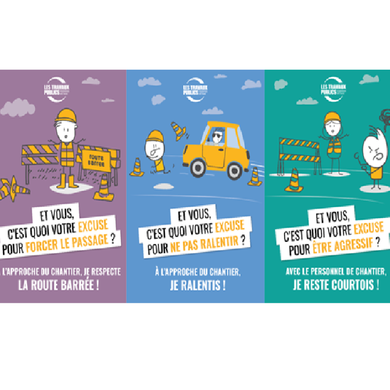 Trois affiches pour lutter contre les incivilités