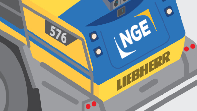 Éviter les obstacles grâce à un dispositif de freinage automatique sur une chargeuse sur pneus