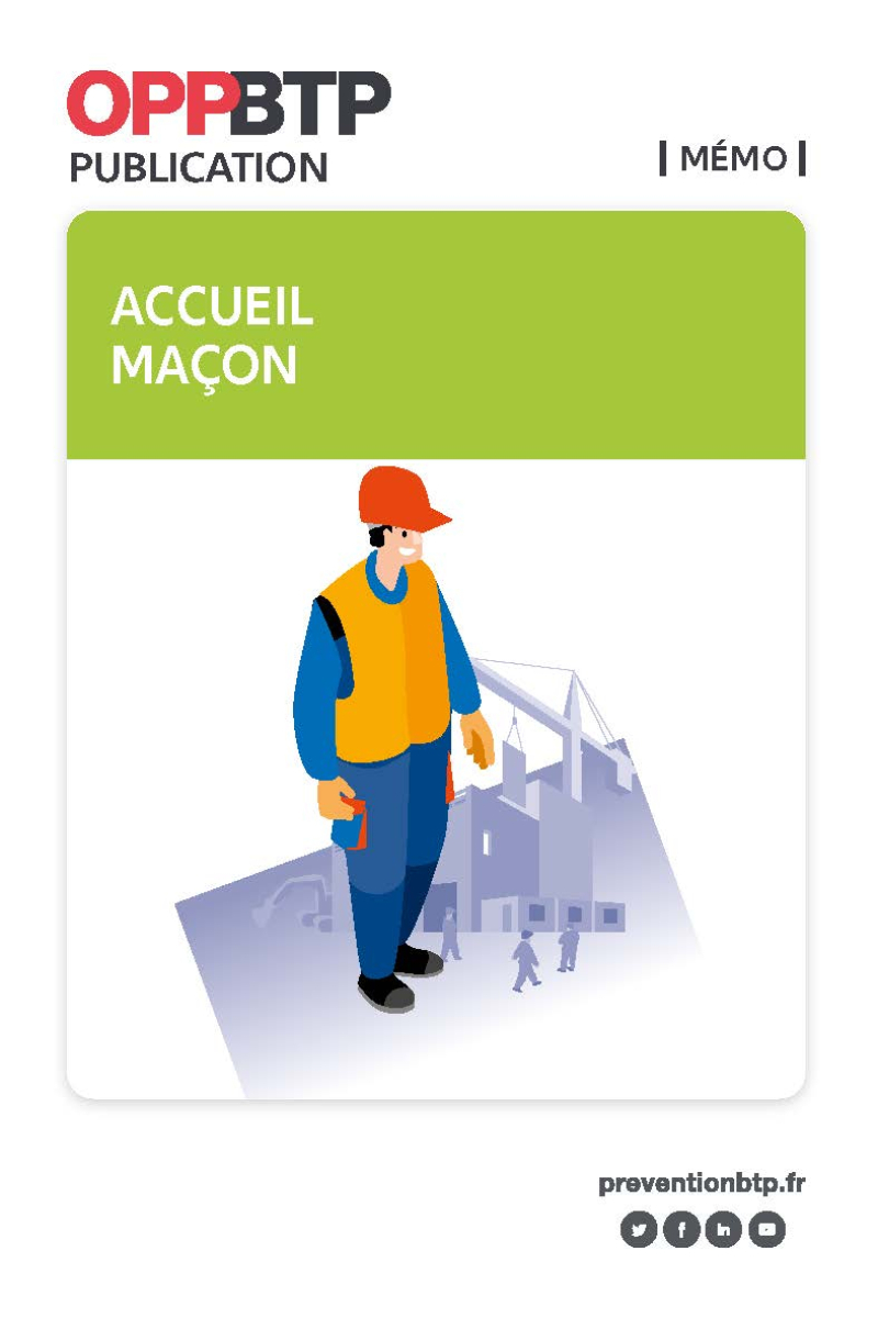 Accueil du maçon sur un chantier - Mémo