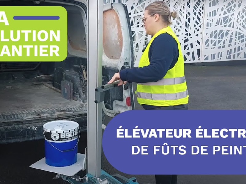 Réduire les TMS sur les chantiers : une plateforme élévatrice adoptée par une entreprise de peinture