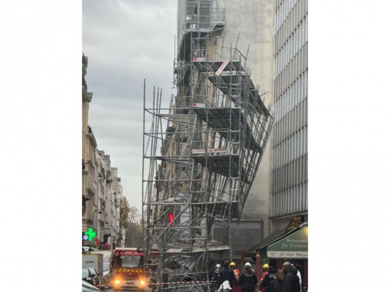 Effondrement d’un échafaudage à Paris&nbsp;: attention à la conception et au montage&nbsp;!