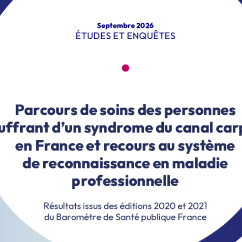 Syndrome du canal carpien : pourquoi la reconnaissance en maladie professionnelle reste l’exception 