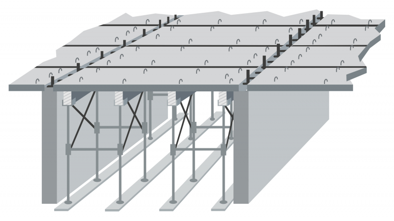 Planchers à prédalles : stabiliser la pose en phase provisoire