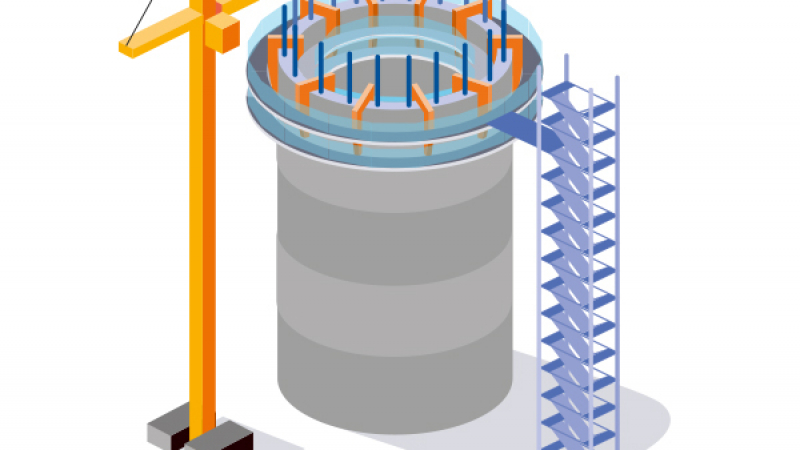 Mettre en œuvre en sécurité les coffrages glissants verticaux sur les chantiers de génie civil