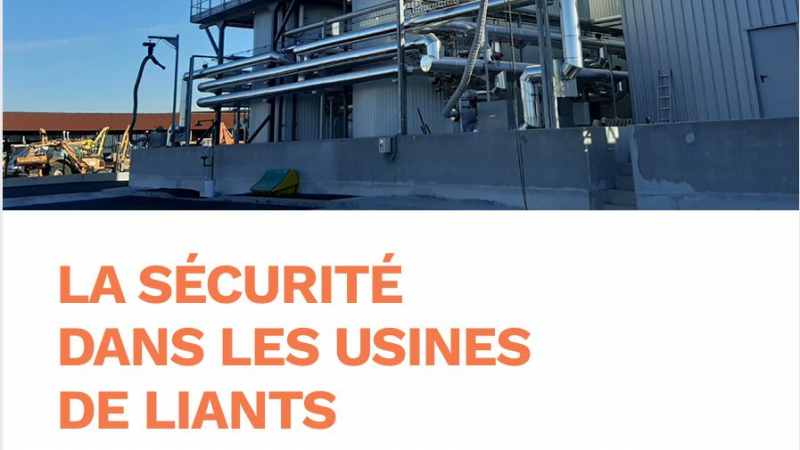 Nouvelle version du guide « La sécurité dans les usines de liants »