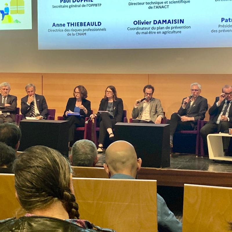 Journée mondiale de la santé et sécurité au travail : un colloque pour faire le point des avancées