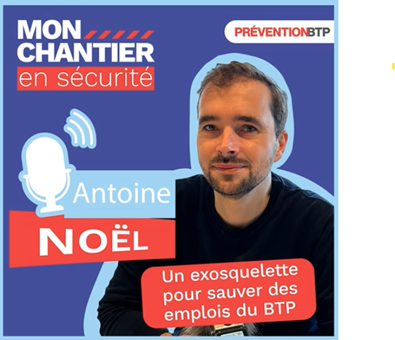 Un exosquelette pour sauver des emplois du BTP