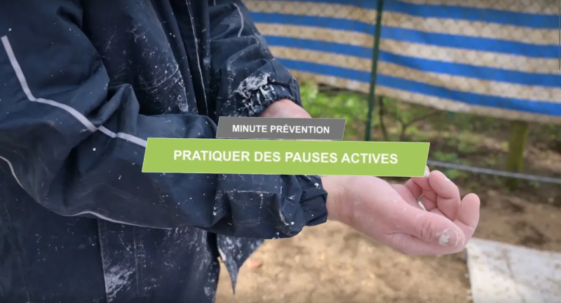 Je pratique des pauses actives