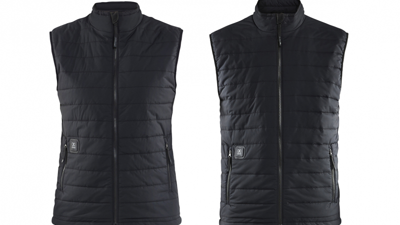 Un gilet de travail chauffant automatique