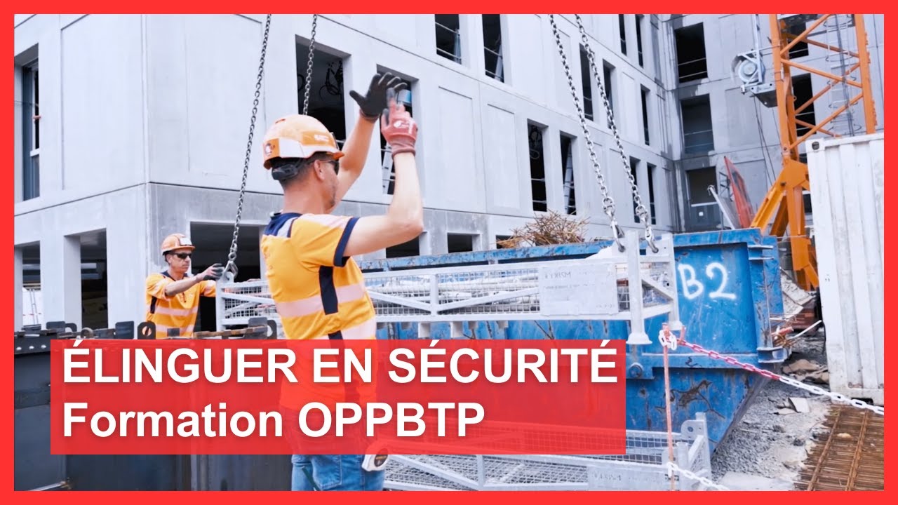 Formation élingage : maîtriser les risques et sécuriser les chantiers