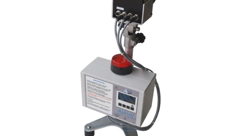 Gabarit laser, un balisage virtuel de surveillance de zone