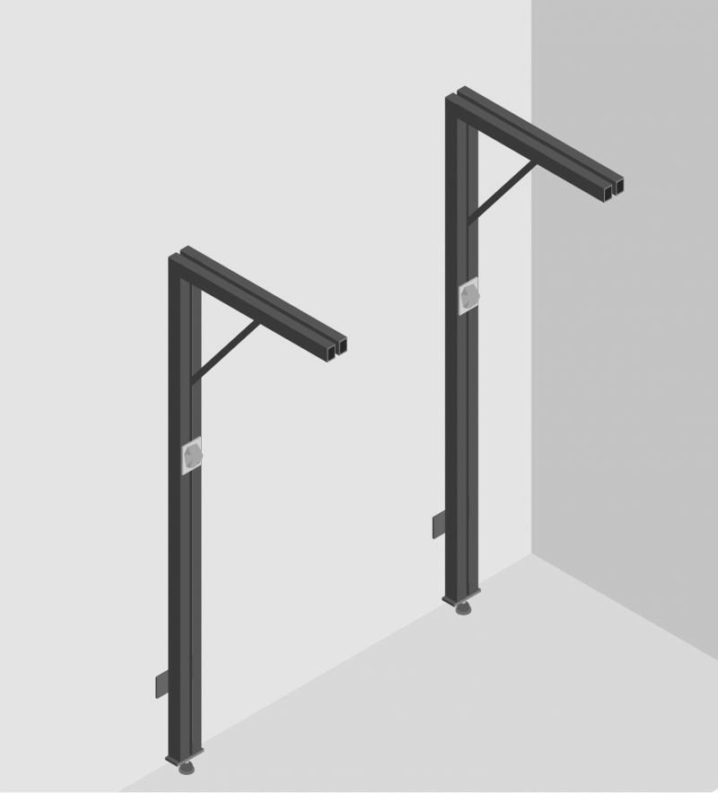 Sécuriser les opérations de coffrage des paliers d'escalier avec des équerres métalliques