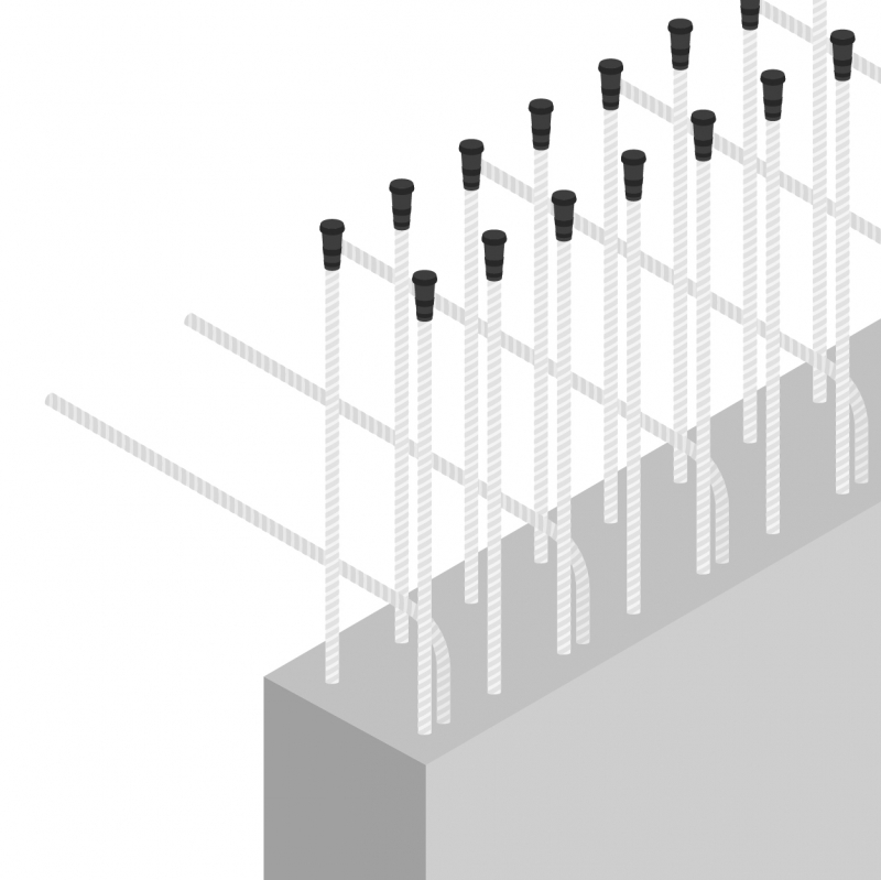 Des armatures en fibres de verre pour la construction d’ouvrages en béton spécifiques