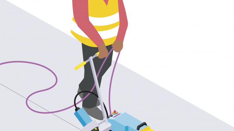 Souder les membranes d'étanchéité PVC sans avoir à se pencher