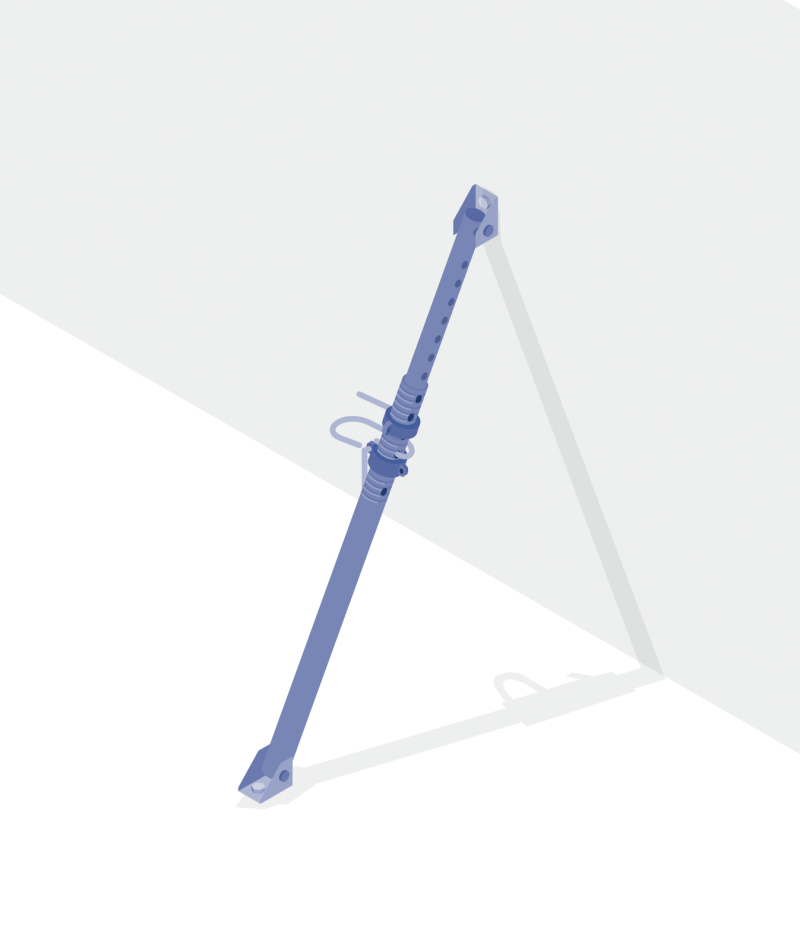 Etais tirant poussant ETP Type H