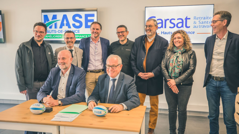 Dans les Hauts-de-France, Mase et Carsat signent un partenariat pour faire progresser la prévention